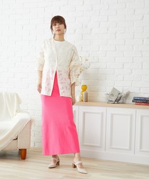 acro | 2WAYカラーロングタイトスカート/AC1466(スカート)