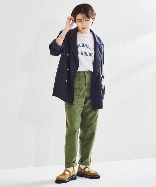 ORiental TRaffic（オリエンタルトラフィック）の「【EC限定】厚底Tストラップシューズ/25302（ローファー・レディース・ブラック/キャメル・40/38/39/41/42/35/36/37/34）」の18枚目の写真