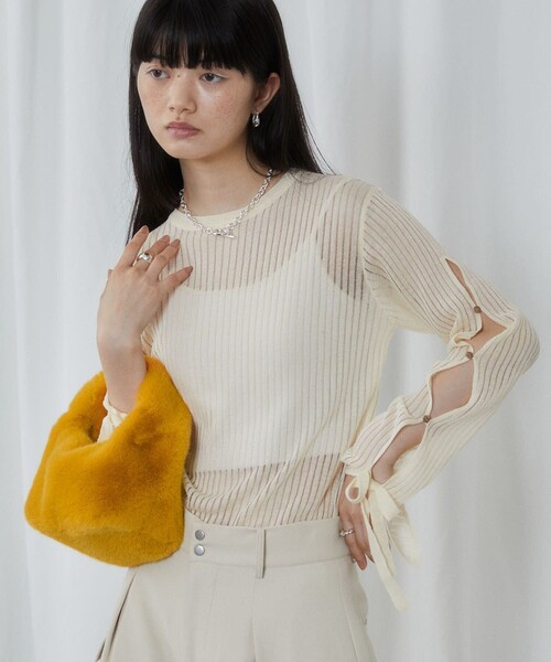 ニット セーター Firsthand/ファーストハンド ライトウェイトドッキングハンドニット レディース Firsthand ニット セーター Firsthand/ファーストハンド ライト
