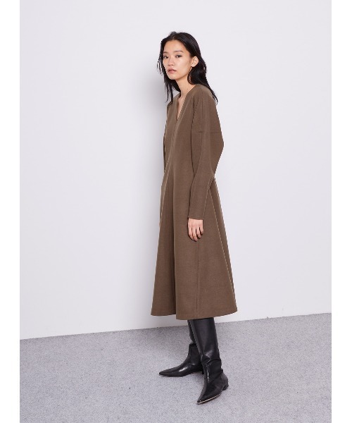 STUNNING LURE（スタニングルアー）の「ミルドウールシェイプワンピース（ワンピース・レディース・ライトブルー/ブラウン・1/2/0）」の4枚目の写真