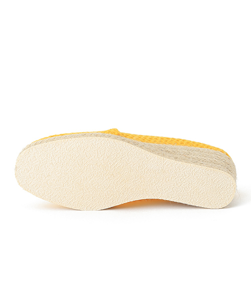 B:MING by BEAMS（ビーミングバイビームス）の「○ALBEROLA / ジュートウェッジ （サンダル・レディース・ネイビー/ベージュ/イエロー/グリーン系カモフラージュ・36/35/38/37）」の10枚目の写真