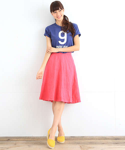 B:MING by BEAMS（ビーミングバイビームス）の「○ALBEROLA / ジュートウェッジ （サンダル・レディース・ネイビー/ベージュ/イエロー/グリーン系カモフラージュ・36/35/38/37）」の13枚目の写真