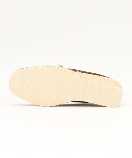 B:MING by BEAMS（ビーミングバイビームス）の「○ALBEROLA / ジュートウェッジ （サンダル・レディース・ネイビー/ベージュ/イエロー/グリーン系カモフラージュ・36/35/38/37）」の21枚目の写真