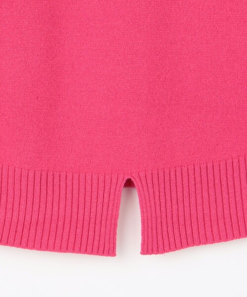 NOLLEY’S Sophi(ノーリーズソフィ)の「MUSICカシミヤ混ハイネックプルオーバーニット(ニット/セーター・レディース・オフホワイト/ライトブルー/グレー/ダークブラウン/イエロー/ピンク・38)」の9枚目の写真