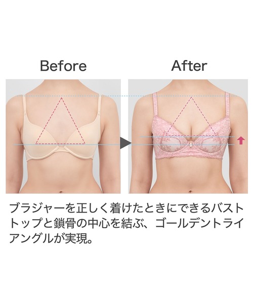 BRADELIS NEWYORK（ブラデリスニューヨーク）の「ウェンディステップ1ブラ 22A1 ブラデリス 育乳補整 補正下着（ブラジャー・レディース・ピンク/ネイビー/ブラック・C75/D65/D70/D75/E75/B70/E70/F75/C70/B75/E65/F65/F70/C65）」の12枚目の写真