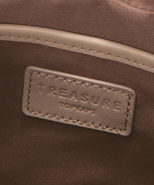 TOPKAPI(トプカピ)の「【TREASURE TOPKAPI】 ハーフムーン ミニ ショルダー バッグ(ショルダーバッグ・レディース・ブラック/ベージュ・FREE)」の11枚目の写真