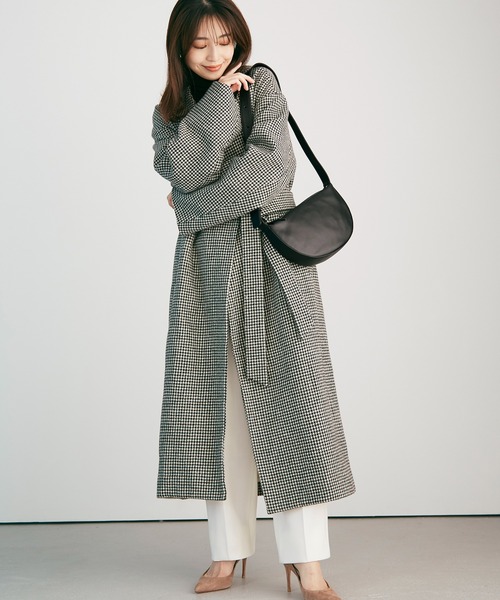TOPKAPI(トプカピ)の「【TREASURE TOPKAPI】 ハーフムーン ミニ ショルダー バッグ(ショルダーバッグ・レディース・ブラック/ベージュ・FREE)」の16枚目の写真