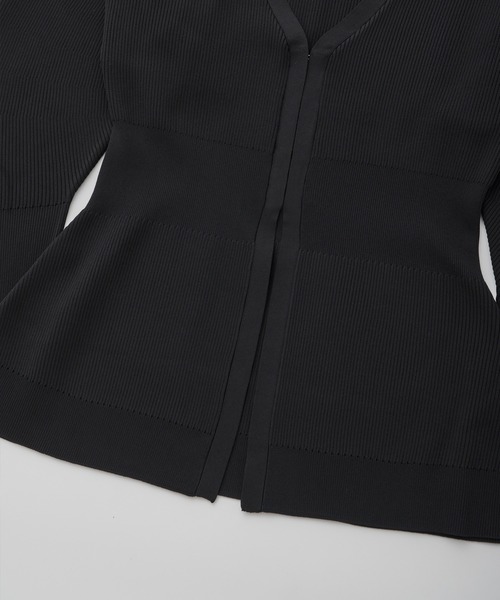 CEL ANSWER（シーイーエルアンサー）の「ボリュームスリーブカーディガン（カーディガン/ボレロ・レディース・ネイビー/ブラック/チャコールグレー・FREE）」の22枚目の写真