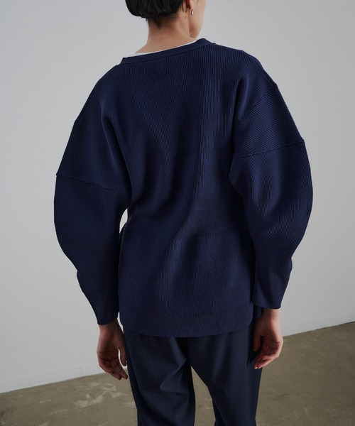 CEL ANSWER（シーイーエルアンサー）の「ボリュームスリーブカーディガン（カーディガン/ボレロ・レディース・ネイビー/ブラック/チャコールグレー・FREE）」の20枚目の写真