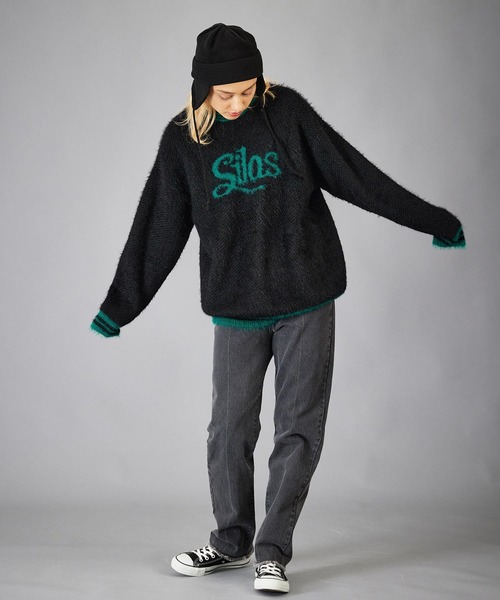 SILAS(サイラス)の「FLIGHT KNIT WATCH CAP(ニットキャップ/ビーニー・メンズ・ブラック/グレー/グリーン・ONE SIZE)」の10枚目の写真