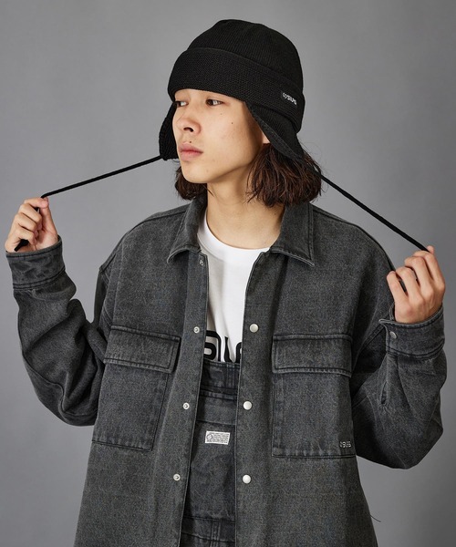 SILAS(サイラス)の「FLIGHT KNIT WATCH CAP(ニットキャップ/ビーニー・メンズ・ブラック/グレー/グリーン・ONE SIZE)」の20枚目の写真