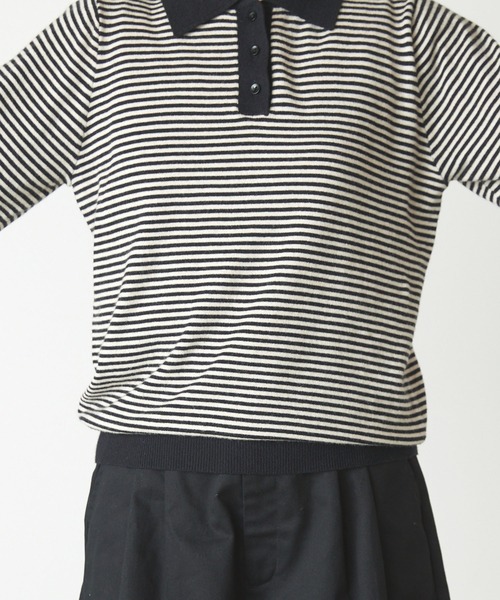 forksy.】長袖アソートポロニット forksy.│MONO-MART [モノマート