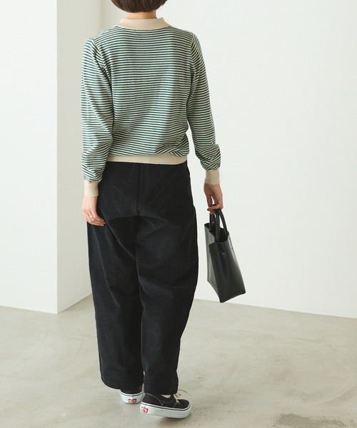 forksy.(フォルクシー)の「【forksy.】長袖アソートポロニット(ニット/セーター・レディース・ブラック/ネイビー/レッド/グリーン/アイボリー・FREE)」の14枚目の写真