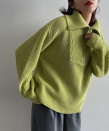 PAGEBOY | ハーフZIPミドルニット(ニット/セーター)