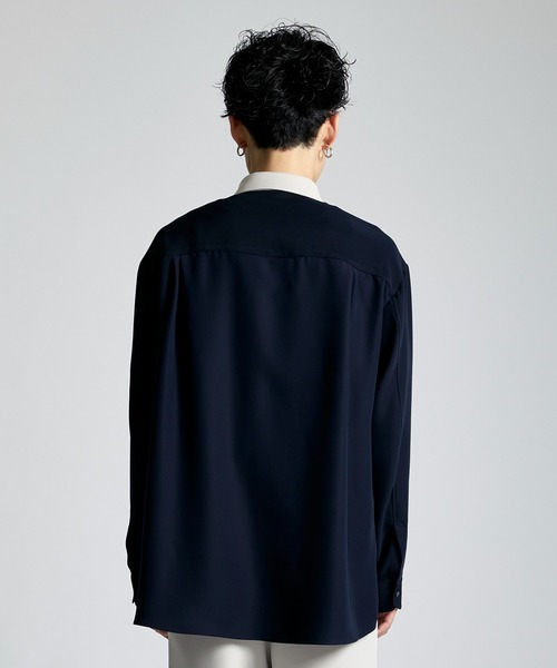 CULLNI（クルニ）の「STUDIOUS別注 FRONT COLOR SWITCHING SHIRT
