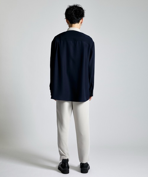 CULLNI（クルニ）の「STUDIOUS別注 FRONT COLOR SWITCHING SHIRT