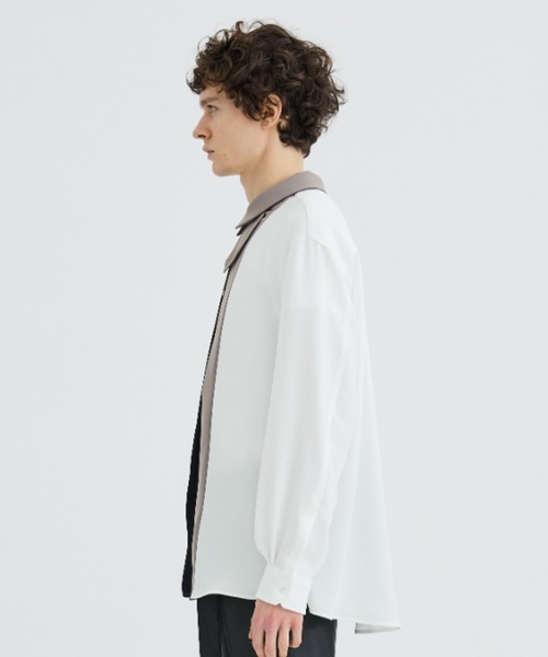 CULLNI（クルニ）の「STUDIOUS別注 FRONT COLOR SWITCHING SHIRT