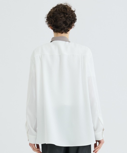 CULLNI（クルニ）の「STUDIOUS別注 FRONT COLOR SWITCHING SHIRT