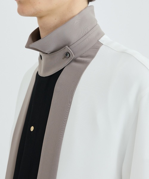 CULLNI（クルニ）の「STUDIOUS別注 FRONT COLOR SWITCHING SHIRT