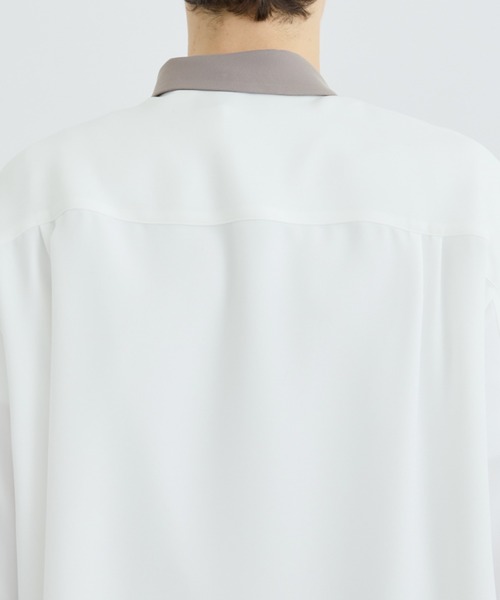 CULLNI（クルニ）の「STUDIOUS別注 FRONT COLOR SWITCHING SHIRT