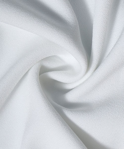 ANPAS(アンパス)の「Georgette Oversize Balloon Sleeve Scarf Collar Shirt/ジョーゼット オーバーサイズ バルーンスリーブ スカーフ襟 ボウタイ襟 シャツ(シャツ/ブラウス・メンズ・ホワイト/ブラック/ホワイト系その他・M/L)」の14枚目の写真