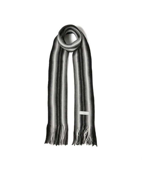 ジュンミカミ　マルチボーダーマフラー 楽天市場】マルチボーダー（マフラー・スカーフ｜バッグ・小物