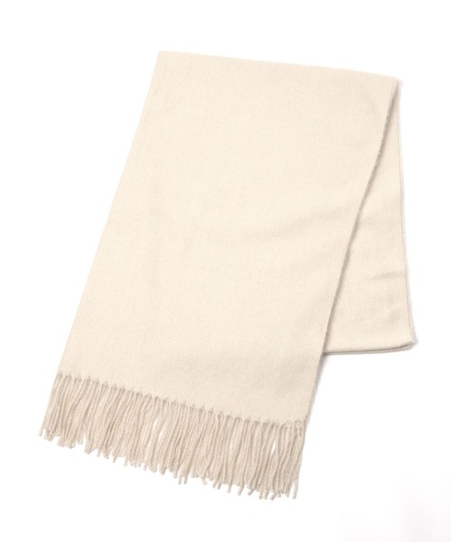 LEPSIM（レプシィム）の「洗える無地ストール　294848（ストール/ショール・レディース・アイボリー/グレー/ベージュ・ONE SIZE）」の4枚目の写真