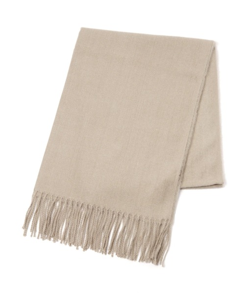 LEPSIM（レプシィム）の「洗える無地ストール　294848（ストール/ショール・レディース・アイボリー/グレー/ベージュ・ONE SIZE）」の5枚目の写真