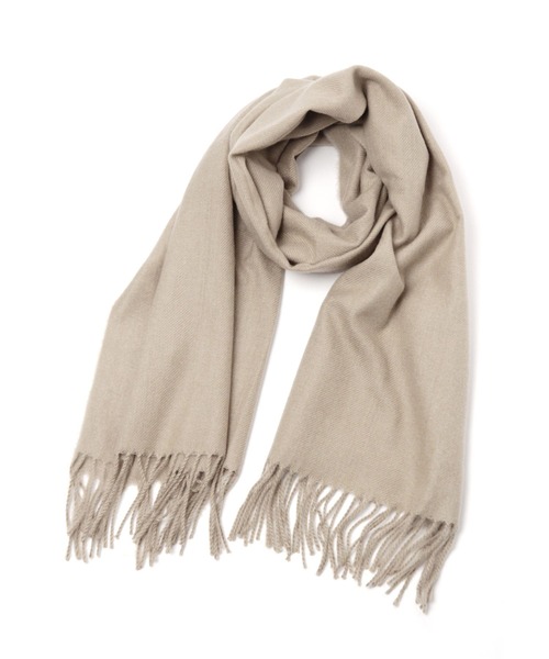 LEPSIM（レプシィム）の「洗える無地ストール　294848（ストール/ショール・レディース・アイボリー/グレー/ベージュ・ONE SIZE）」の7枚目の写真