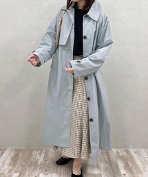 Isn't She?（イズントシー）の「ヨークフラップステンカラーコート（ステンカラーコート）」