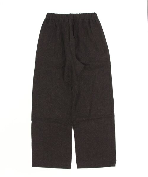 BALLAST ARK（バラストアーク）の「BALLAST ARK / バラストアーク：LINEN WOOL EASY PANTS：BA06-P001[AST]（その他パンツ・メンズ・ブラック/ブラウン・M/L）」の3枚目の写真