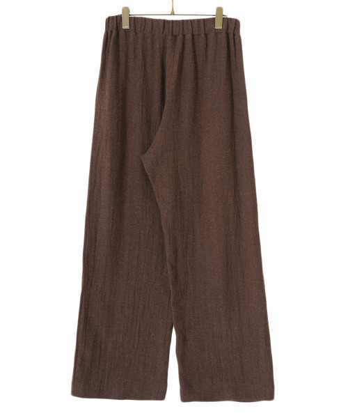 BALLAST ARK（バラストアーク）の「BALLAST ARK / バラストアーク：LINEN WOOL EASY PANTS：BA06-P001[AST]（その他パンツ・メンズ・ブラック/ブラウン・M/L）」の15枚目の写真