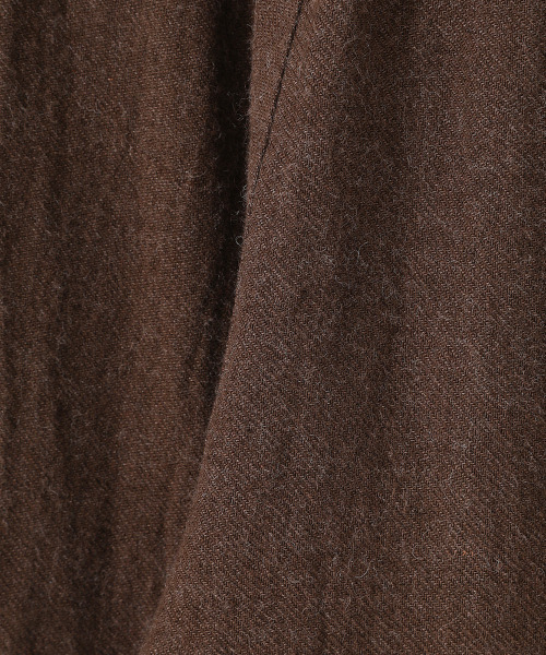 BALLAST ARK（バラストアーク）の「BALLAST ARK / バラストアーク：LINEN WOOL EASY PANTS：BA06-P001[AST]（その他パンツ・メンズ・ブラック/ブラウン・M/L）」の18枚目の写真