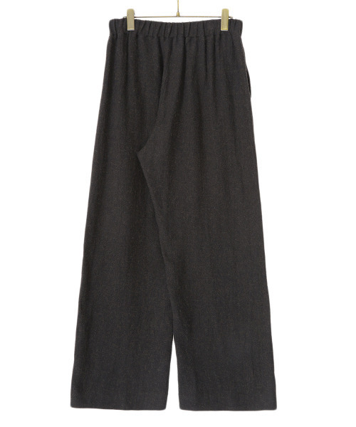 BALLAST ARK（バラストアーク）の「BALLAST ARK / バラストアーク：LINEN WOOL EASY PANTS：BA06-P001[AST]（その他パンツ・メンズ・ブラック/ブラウン・M/L）」の5枚目の写真