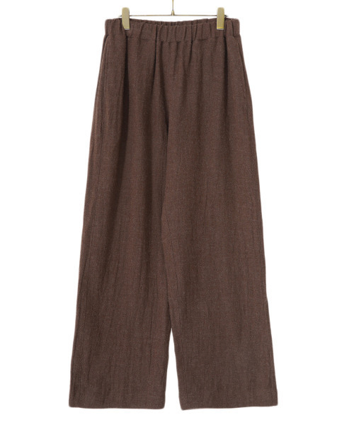 BALLAST ARK（バラストアーク）の「BALLAST ARK / バラストアーク：LINEN WOOL EASY PANTS：BA06-P001[AST]（その他パンツ・メンズ・ブラック/ブラウン・M/L）」の14枚目の写真