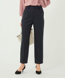 green label relaxing | P サテン テーパード パンツ(その他パンツ)