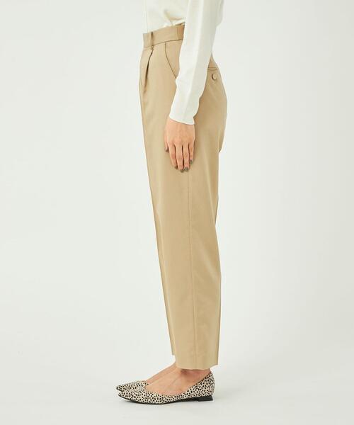 【スミレ】GREEN LABEL RELAXING ベージュパンツスーツ green label relaxing(グリーンレーベルリラクシング)の「P