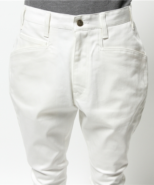 BEN DAVIS/PROJECT LINE(ベンデイビスプロジェクトライン)の「BEN DAVIS PROJECT LINE HEY SLIM WHITE(デニムパンツ・メンズ・ホワイト・30inch/34inch/32inch/28inch)」の6枚目の写真