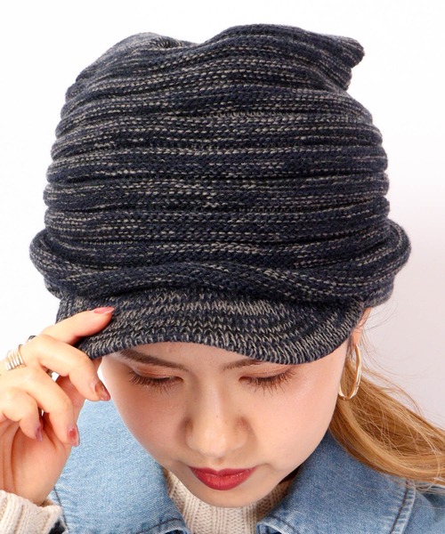 FUNALIVE（ファンアライブ）の「NAKASHIMA SELECT つば付きニットキャップ（ニットキャップ/ビーニー・メンズ・レッド/チャコール/ブラック系その他2/ブラック系その他3/ブラウン系その他2/ブラウン系その他3/ベージュ系その他2/ベージュ系その他3/ベージュ/ネイビー/ブラック/チャコールグレー/ネイビー系/ネイビー系1/ネイビー系2/ネイビー系3/ブラック系その他/グレー系その他/レッド系その他/ブラック系その他4/ブラウン系その他/ベージュ系その他/ブラウン・FREE）」の19枚目の写真