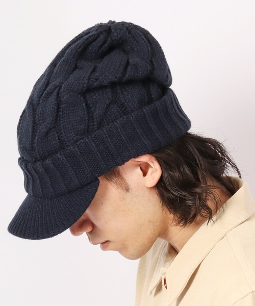 FUNALIVE（ファンアライブ）の「NAKASHIMA SELECT つば付きニットキャップ（ニットキャップ/ビーニー・メンズ・レッド/チャコール/ブラック系その他2/ブラック系その他3/ブラウン系その他2/ブラウン系その他3/ベージュ系その他2/ベージュ系その他3/ベージュ/ネイビー/ブラック/チャコールグレー/ネイビー系/ネイビー系1/ネイビー系2/ネイビー系3/ブラック系その他/グレー系その他/レッド系その他/ブラック系その他4/ブラウン系その他/ベージュ系その他/ブラウン・FREE）」の20枚目の写真