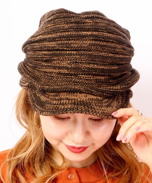 FUNALIVE（ファンアライブ）の「NAKASHIMA SELECT つば付きニットキャップ（ニットキャップ/ビーニー・メンズ・レッド/チャコール/ブラック系その他2/ブラック系その他3/ブラウン系その他2/ブラウン系その他3/ベージュ系その他2/ベージュ系その他3/ベージュ/ネイビー/ブラック/チャコールグレー/ネイビー系/ネイビー系1/ネイビー系2/ネイビー系3/ブラック系その他/グレー系その他/レッド系その他/ブラック系その他4/ブラウン系その他/ベージュ系その他/ブラウン・FREE）」の11枚目の写真