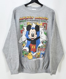 OLDMICKEY （オールドミッキー）の「【ヴィンテージ古着】90's Mickey Mouse / ミッキーマウス プリントスウェット USA製（スウェット・メンズ）」