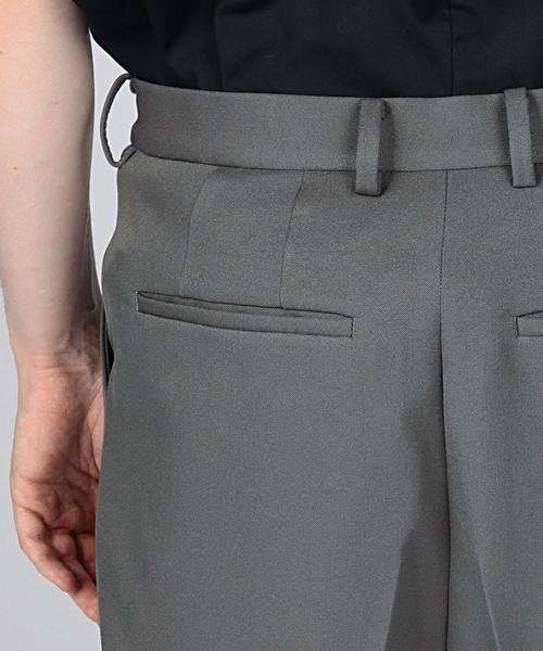 EN ROUTE（アンルート）の「ENR ツイル2プリーツパンツ（その他パンツ・メンズ・ブラック/グレー・4/2/3/1）」の8枚目の写真