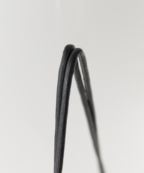 MR.OLIVE（ミスターオリーブ）の「MR.OLIVE/ミスターオリーブ WATER PROOF WASHABLE LEATHER / ZIPPER SMALL SACOCHE（ショルダーバッグ・メンズ・ブラック/ブラウン・FREE）」の9枚目の写真