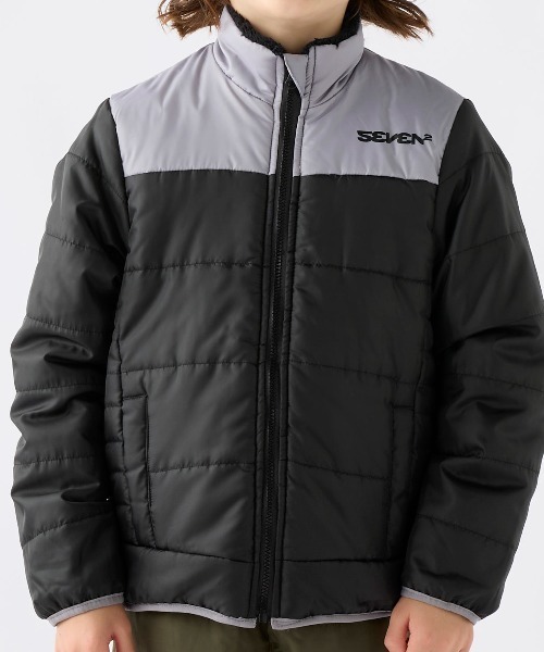セール】【SEVEN2】キッズ裏ボア中綿ジャケット（ダウンジャケット