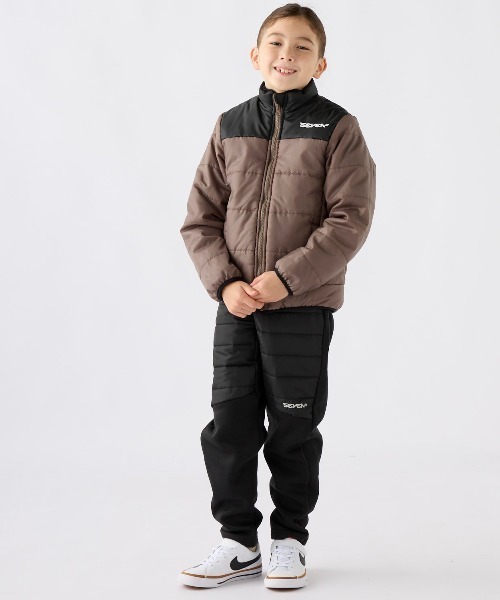 セール】【SEVEN2】キッズ裏ボア中綿ジャケット（ダウンジャケット