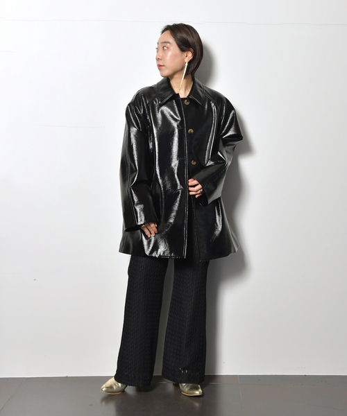 CITYSHOP（シティーショップ）の「FAUX PATENT コート（その他アウター  