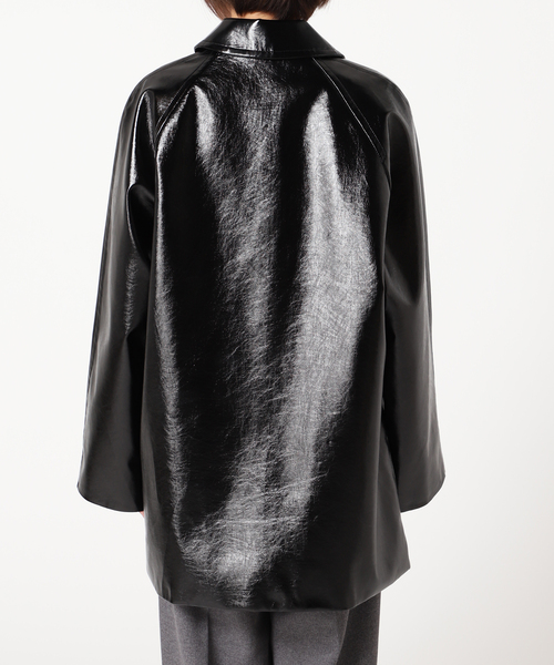 CITYSHOP（シティーショップ）の「FAUX PATENT コート（その他アウター
