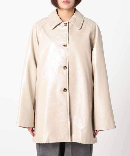 CITYSHOP パテントコート レザーコート CITYSHOP（シティーショップ）の「FAUX PATENT コート（その他アウター