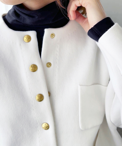 Spick & Span（スピックアンドスパン）の「接結ニットジャケット